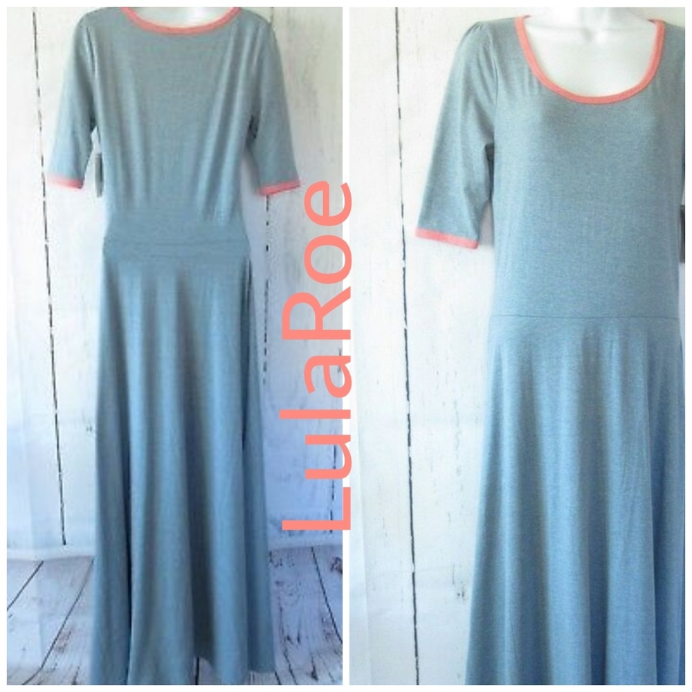 Baby blue Ana Lularoe Maxi